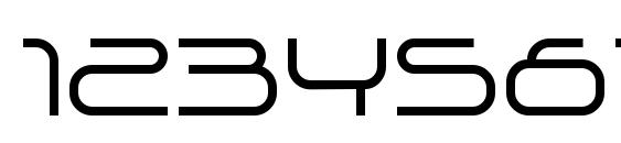 Supersonic Font, Number Fonts