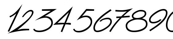 Surfboard Regular DB Font, Number Fonts