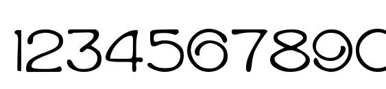 Swansea Font, Number Fonts