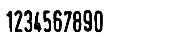 Swede trauma Font, Number Fonts