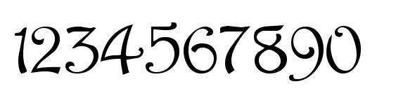 Sweetdream Normal Font, Number Fonts