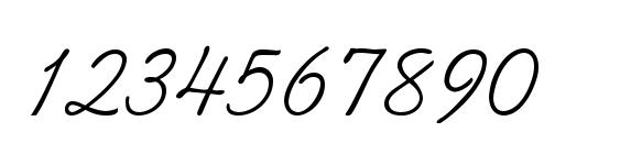 Swenson Font, Number Fonts