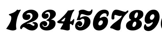 Swingtime MF Font, Number Fonts