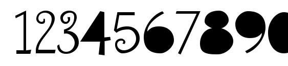 SybilGreen Regular Font, Number Fonts