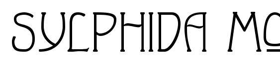 Sylphida Modern Normal Font