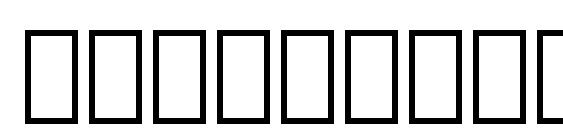 Symbol Proportional BT Font, Number Fonts