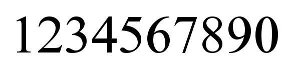 Symbol Font, Number Fonts