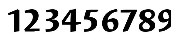 Syndor ITC Bold Font, Number Fonts