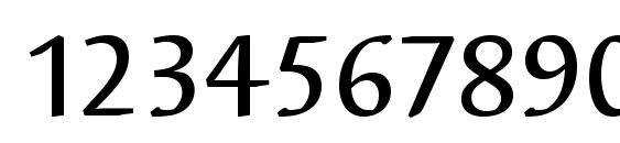 Syndor ITC Medium Font, Number Fonts