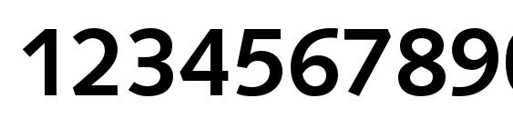 SyntaxLTStd Bold Font, Number Fonts