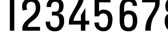T132Semibold Font, Number Fonts