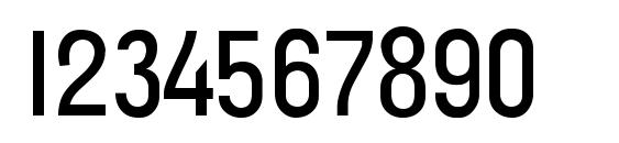 t132w A Font, Number Fonts