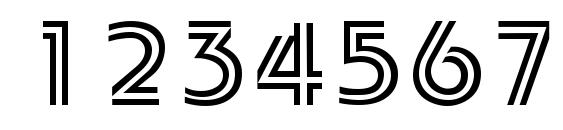 TabascoTwin Regular Font, Number Fonts