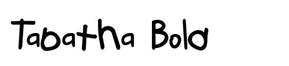 шрифт Tabatha Bold, бесплатный шрифт Tabatha Bold, предварительный просмотр шрифта Tabatha Bold