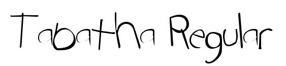 Шрифт Tabatha Regular