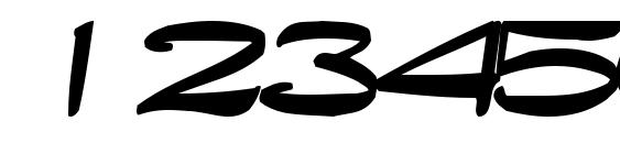 Tabithatype32 bold Font, Number Fonts