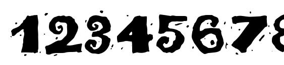 Tacosrg Font, Number Fonts