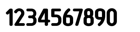 Tadao ExtraBold Font, Number Fonts