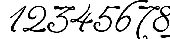 Tagettes Font, Number Fonts