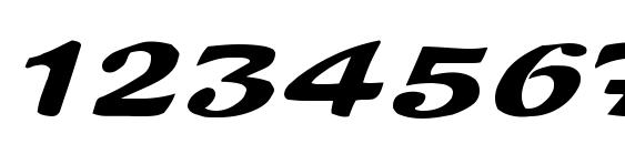 Tambo regular Font, Number Fonts