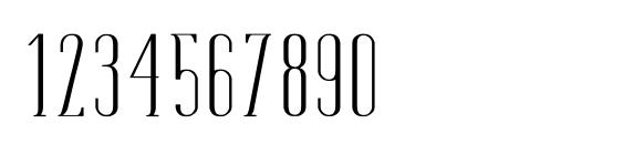 Tamila Font, Number Fonts