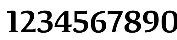 TangerSerifMedium SemiBold Font, Number Fonts
