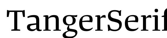 шрифт TangerSerifWide Regular, бесплатный шрифт TangerSerifWide Regular, предварительный просмотр шрифта TangerSerifWide Regular