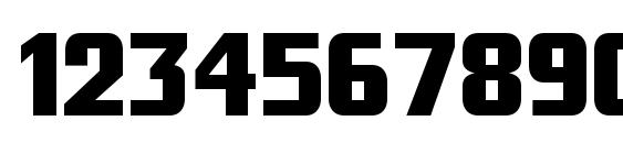 Tankj Font, Number Fonts