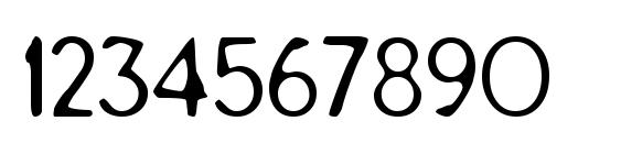 Tarnh Font, Number Fonts