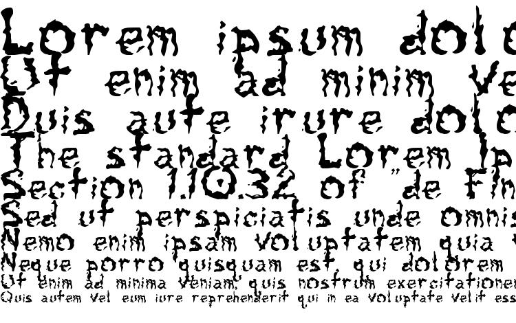 specimens Tarpits font, sample Tarpits font, an example of writing Tarpits font, review Tarpits font, preview Tarpits font, Tarpits font