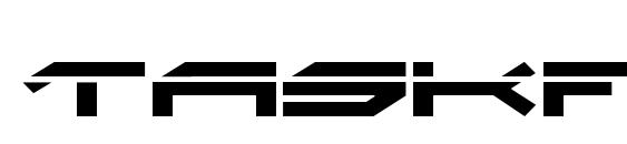 Taskforce Laser Font