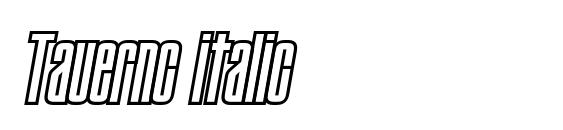Tauernc italic Font