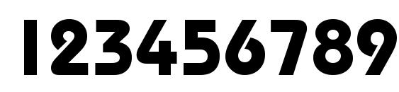 Taurus Bold Font, Number Fonts