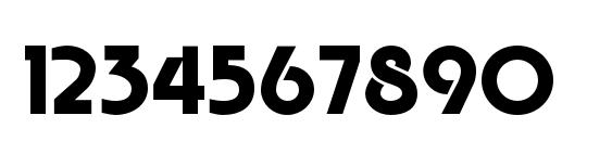 Tavridac Font, Number Fonts