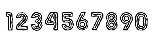 Tbj Font, Number Fonts