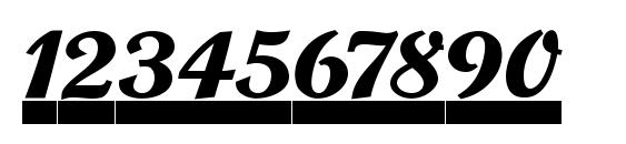 Teamspir Font, Number Fonts