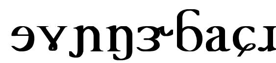 TechPhonetic Bold Font, Number Fonts