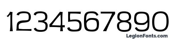 Teenlite Font, Number Fonts