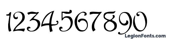 TEEPEE Regular Font, Number Fonts