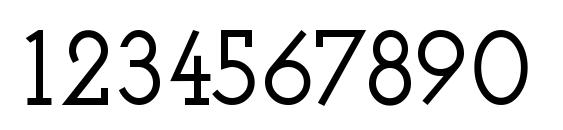 Teletex Medium Font, Number Fonts