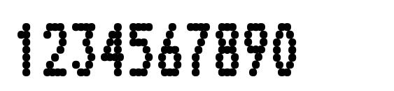 Telidon CdHv Font, Number Fonts