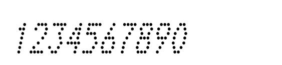 TelidonCd Italic Font, Number Fonts