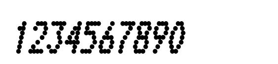 TelidonCdHv Italic Font, Number Fonts