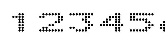 TelidonEx Bold Font, Number Fonts