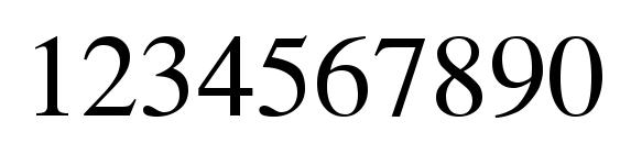 Tempo Regular Font, Number Fonts