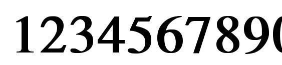 TempoFont Bold Font, Number Fonts