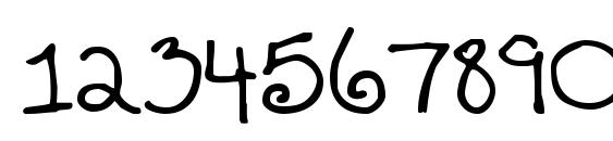 Tenbitesch Font, Number Fonts