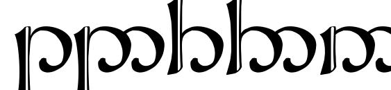 Tengwar Sindarin 2 Font, Number Fonts