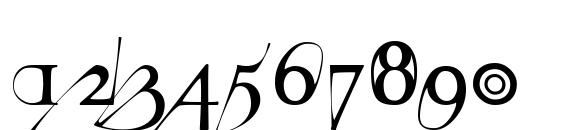 Tension Font, Number Fonts