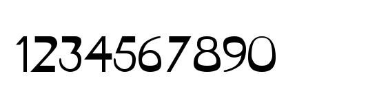 Tentakel Font, Number Fonts